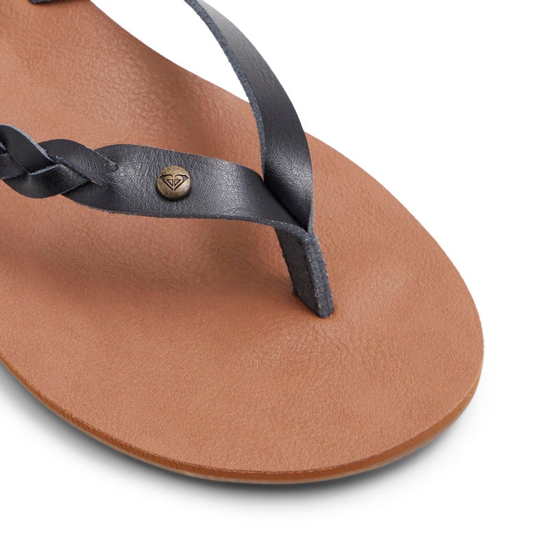 Roxy Women's Liza IV Beach Sandals, Black, 10 - Image 5